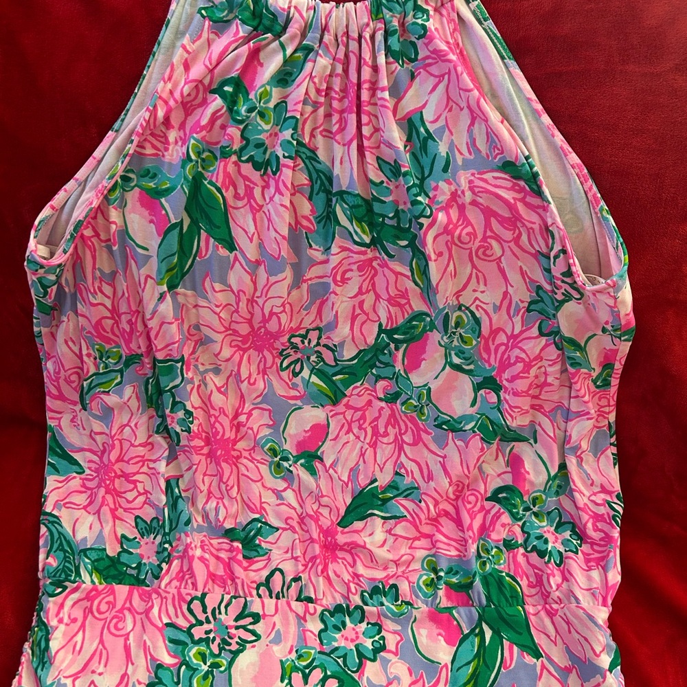 Lilly Pulitzer Bowen Halter Floral Top